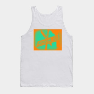 Almond Avenue, Long Beach, CA TANGO Orange by Mistah Wilson Tank Top